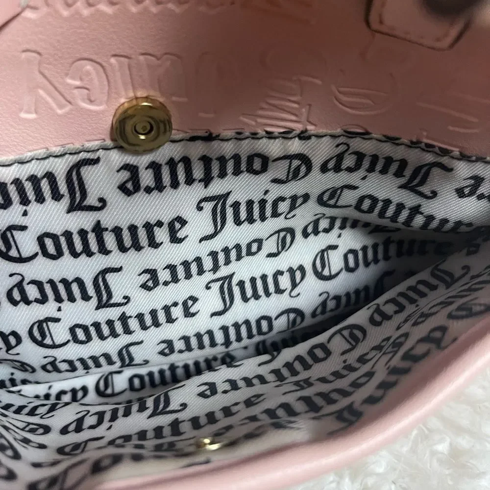 NWT Juicy Couture dusty blush addicted to love  Synthetic satchel/crossbody bag